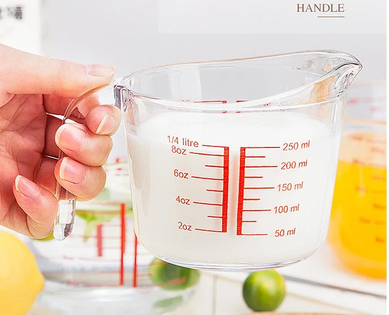 Wholesale Borosilicate Glass Measuring Jug Pyrex Glass Measuring Cup