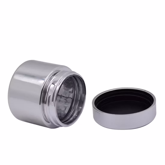 Barattolo per la conservazione degli alimenti con coperchio in legno di acacia Contenitori in vetro borosilicato con tappo resistente ai bambini 2oz 3oz 4oz 5oz